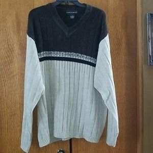 CROFT & BARROW Mwn's Acrylic Sweater Size XL